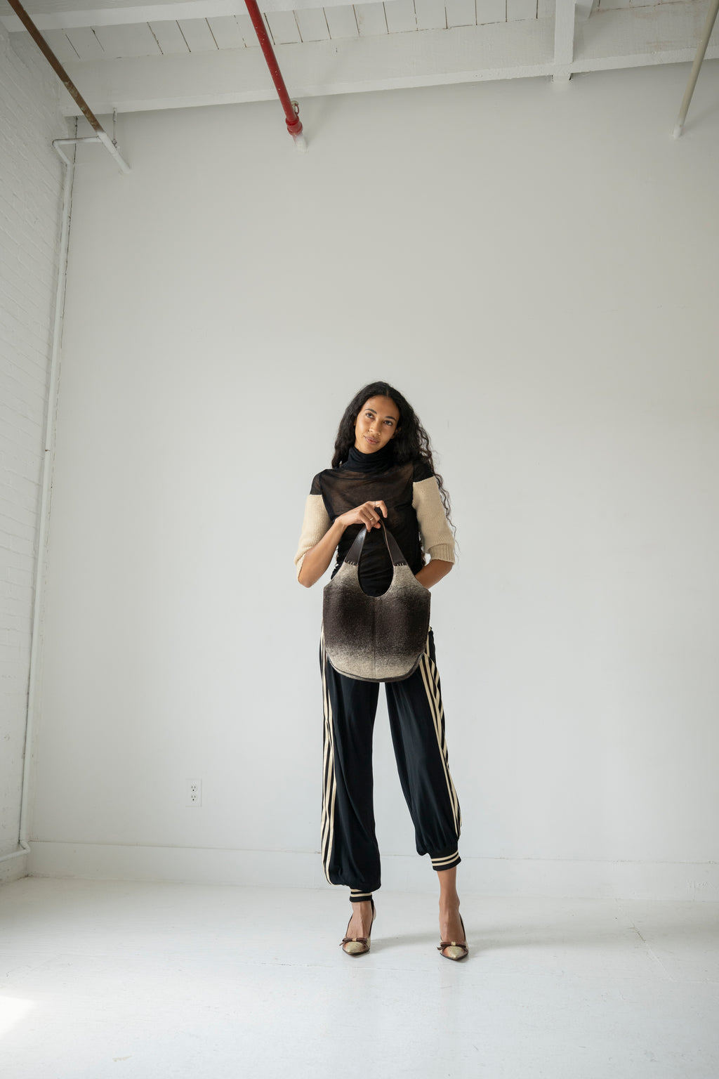 Ombre Wool Purse