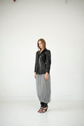 Sylvie Shimmel Leather Blazer
